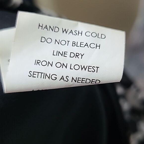 Want & Need Floral Strapless Jumpsuit Black Wide Leg Palazzo Pants Floral Print - Picture 9 of 9